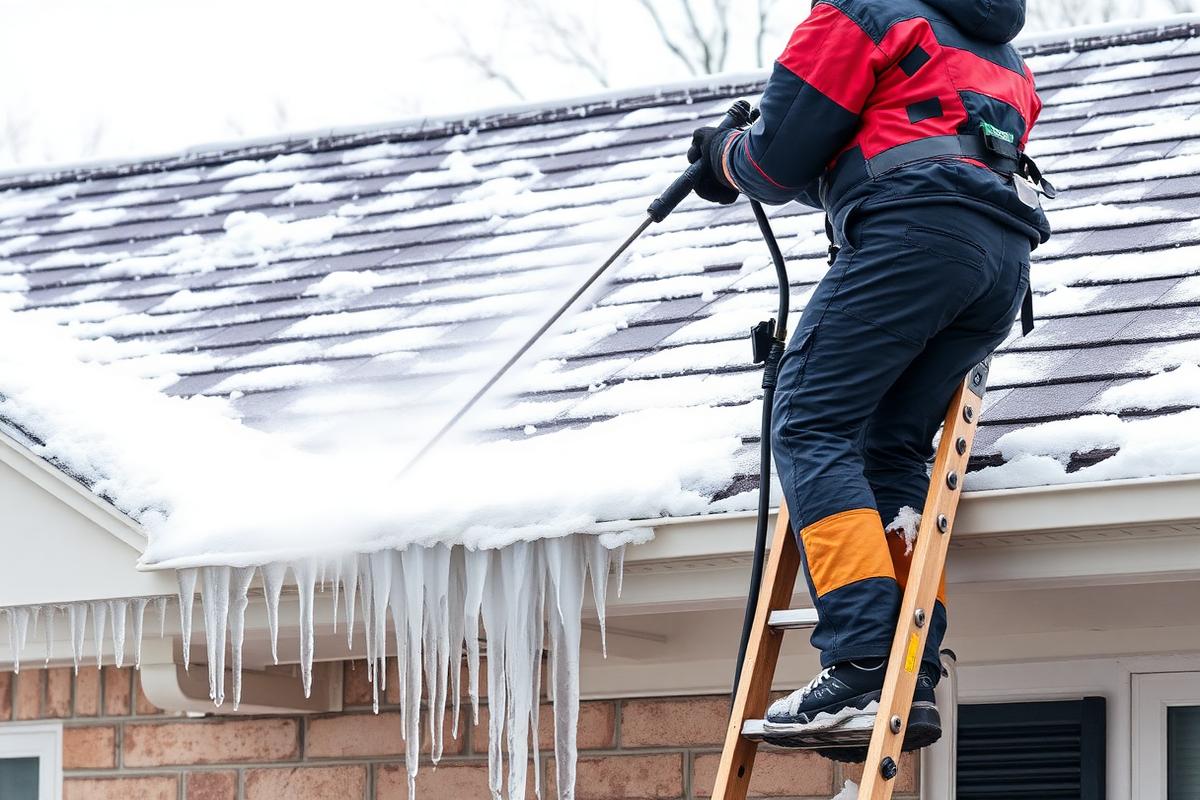 Ice Dam Removal in Farrell, PA