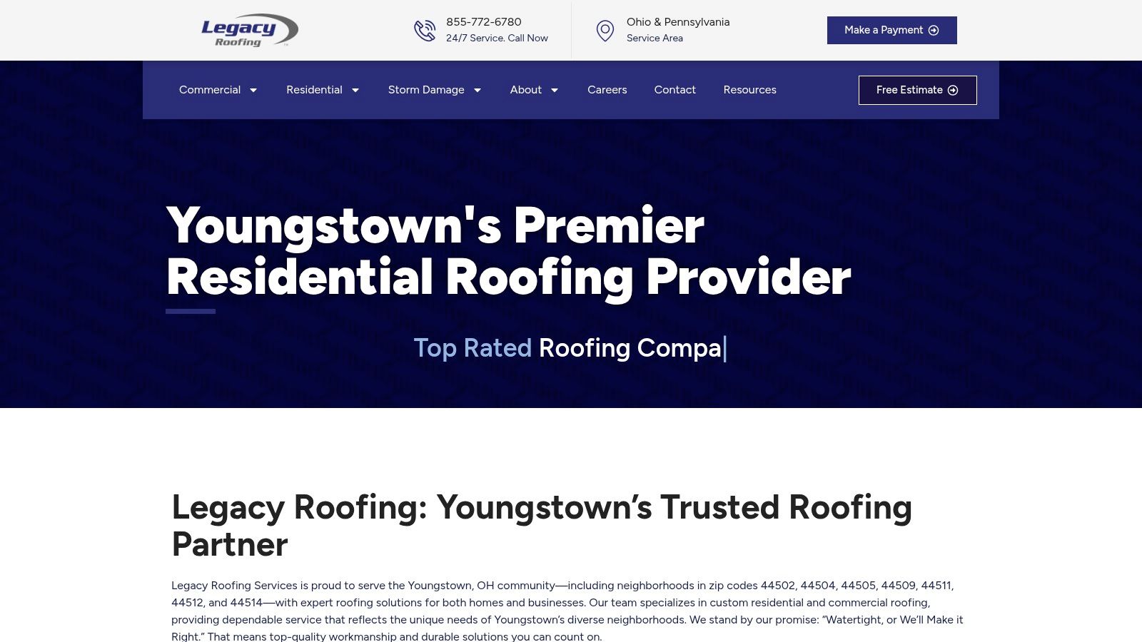 Legacy Roofing Services